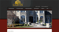 Desktop Screenshot of garvinrealestategroup.com